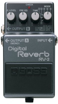 Pedals Module RV-2 Digital Reverb from Boss