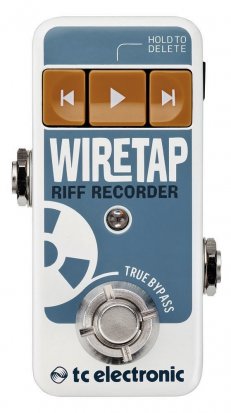 Pedals Module WireTap Riff Recorder from TC Electronic