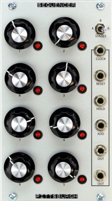 Eurorack Module Sequencer (Mk. II) from Pittsburgh Modular
