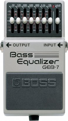 Pedals Module GEB-7 Bass Equalizer from Boss