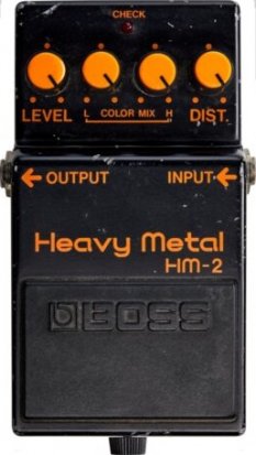 Pedals Module HM-2 Heavy Metal from Boss