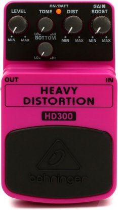 Pedals Module HD300 Heavy Distortion from Behringer