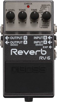 Pedals Module RV-6 Reverb from Boss