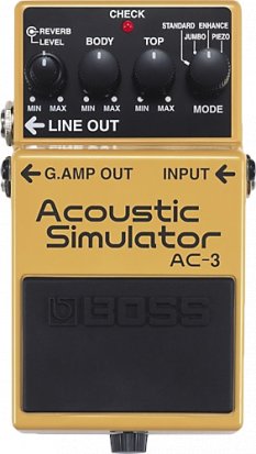 Pedals Module AC-3 Acoustic Simulator from Boss