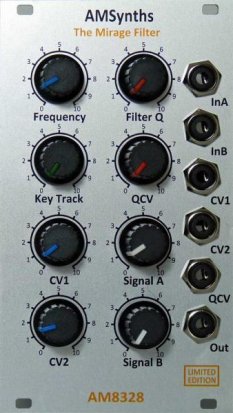 Eurorack Module AM8328 The Mirage Filter from AMSynths