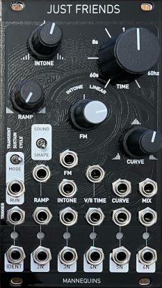 Eurorack Module Just Friends v2 (Magpie Black Panel) from Other/unknown