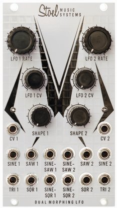 Eurorack Module Dual Morphing LFO from Stoel Music Systems