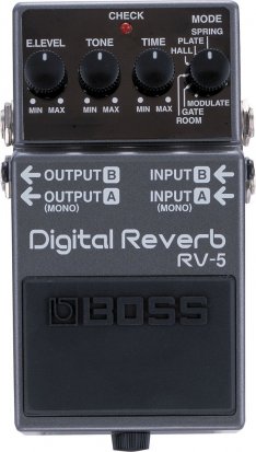 Pedals Module RV-5 Digital Reverb from Boss