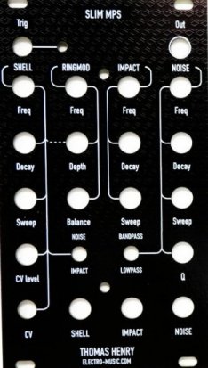 Eurorack Module Slim MPS from Timo Rozendal