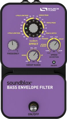 Pedals Module Soundblox Pro Bass Envelope Filter from Source Audio