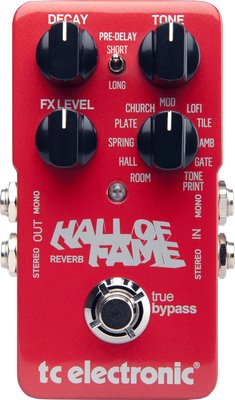 Pedals Module Hall of Fame from TC Electronic