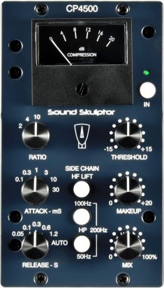 500 Series Module CP4500 Stereo Bus compressor from Sound Skulptor