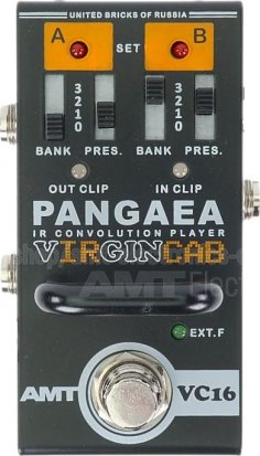 Pedals Module Pangaea VirginCab VC16 from AMT
