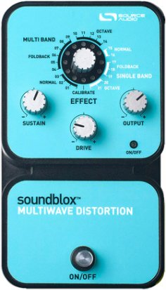 Pedals Module Soundblox Multiwave distortion from Source Audio