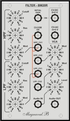 Eurorack Module Filtre – BM20R from Other/unknown