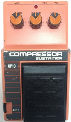 Pedals Module CP10 Compression Sustainer from Ibanez