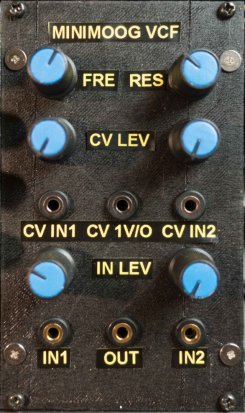 Eurorack Module YuSynth Minimoog VCF Module from Other/unknown