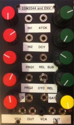 Eurorack Module DIY SSM2044 Filter and ENV  from Other/unknown