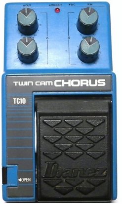 Pedals Module TC10 Twin Cam Chorus from Ibanez