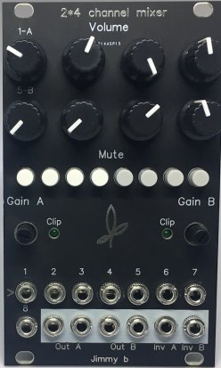 Eurorack Module 2x4 Channel Mixer from Other/unknown