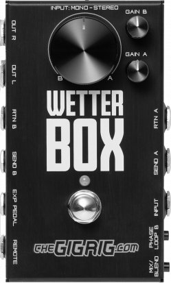 Pedals Module Wetter Box from The GigRig