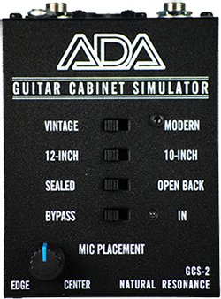 Pedals Module GCS-2 GUITAR CABINET SIMULATOR from ADA