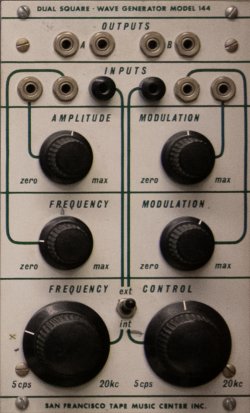 Buchla Module Dual Square Wave Generator Model 144 from Other/unknown
