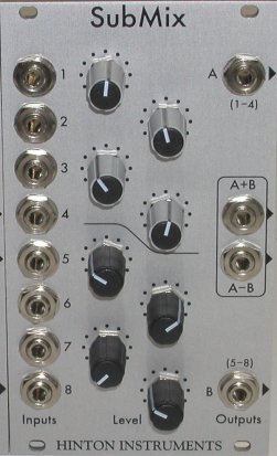 Eurorack Module SubMix from Hinton Instruments