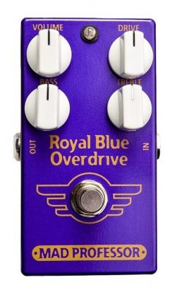 Pedals Module Royal Blue Overdrive from Mad Professor