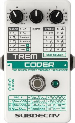 Pedals Module TremCoder from Sub decay