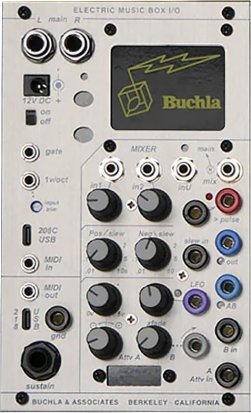 Buchla Module Electronic Music Box I/O from Buchla