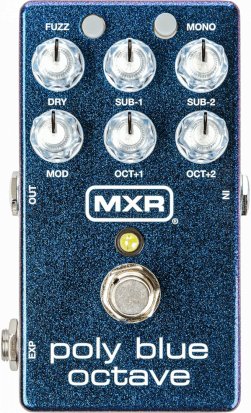 Pedals Module Poly Blue Octave from MXR