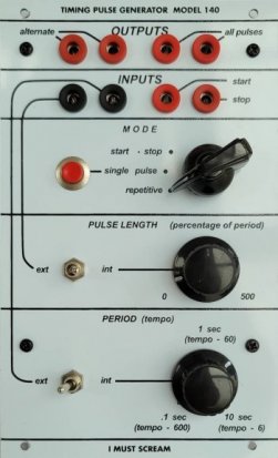 Buchla Module Timing Pulse Generator Model 140 from Other/unknown