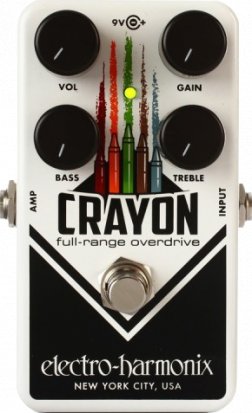 Pedals Module Crayon Full-Range Overdrive from Electro-Harmonix