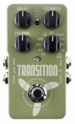 Pedals Module Transition Delay from TC Electronic