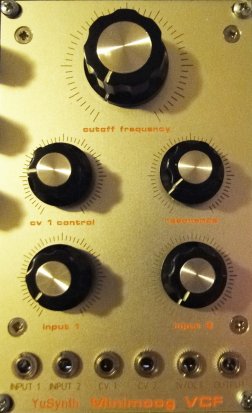 Eurorack Module YuSynth Minimoog VCF from Other/unknown