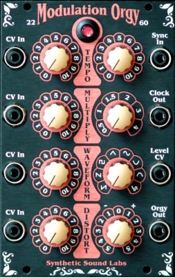 Eurorack Module Synthetic Sound Labs 2260 Modulation Orgy from Synthetic Sound Labs