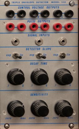 Buchla Module Triple Envelope Detector Model 230 from Other/unknown