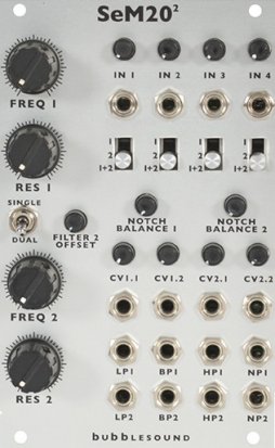 Eurorack Module Dual SeM20 (limited edition) from Bubblesound Instruments