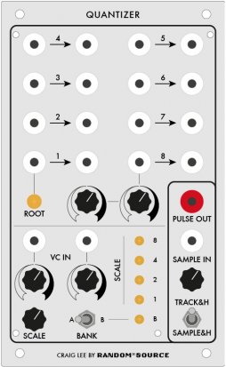 Serge Module Clee 8-Channel Quantizer from Random*Source