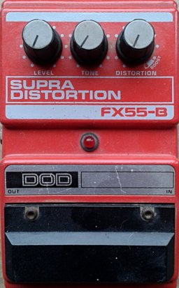 Pedals Module Fx-55B Supra Distortion from DOD