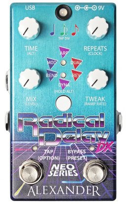 Pedals Module Radical Delay DX from Alexander