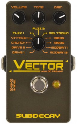 Pedals Module Vector from Sub decay