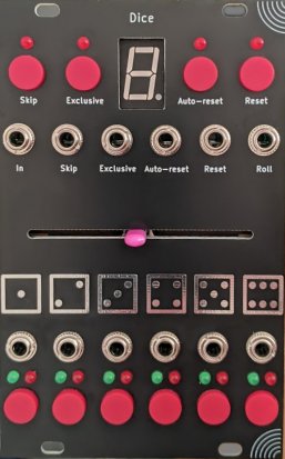 Eurorack Module Dice from Divergent Waves