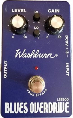 Pedals Module Blues Overdrive LSEBOD from Washburn