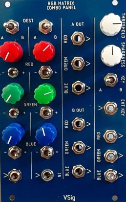 Eurorack Module RGB Matrix (Combo Panel) from Visible Signals