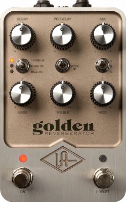 Pedals Module Golden Reverberator from Universal Audio