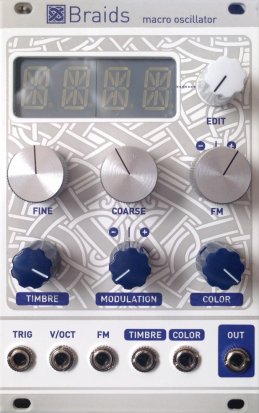 Eurorack Module Braids - Magpie white panel from Other/unknown
