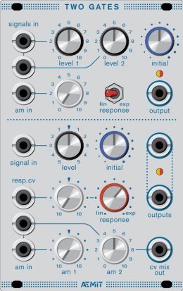 Eurorack Module Two Gates from Aemit