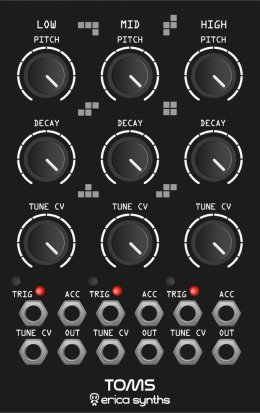 Eurorack Module TOMS from Erica Synths
